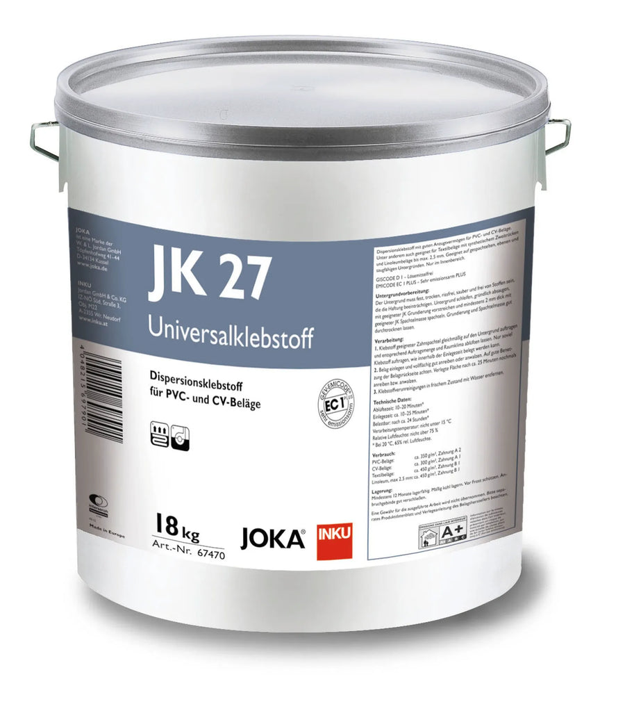 Klebstoff bei voller Verklebung