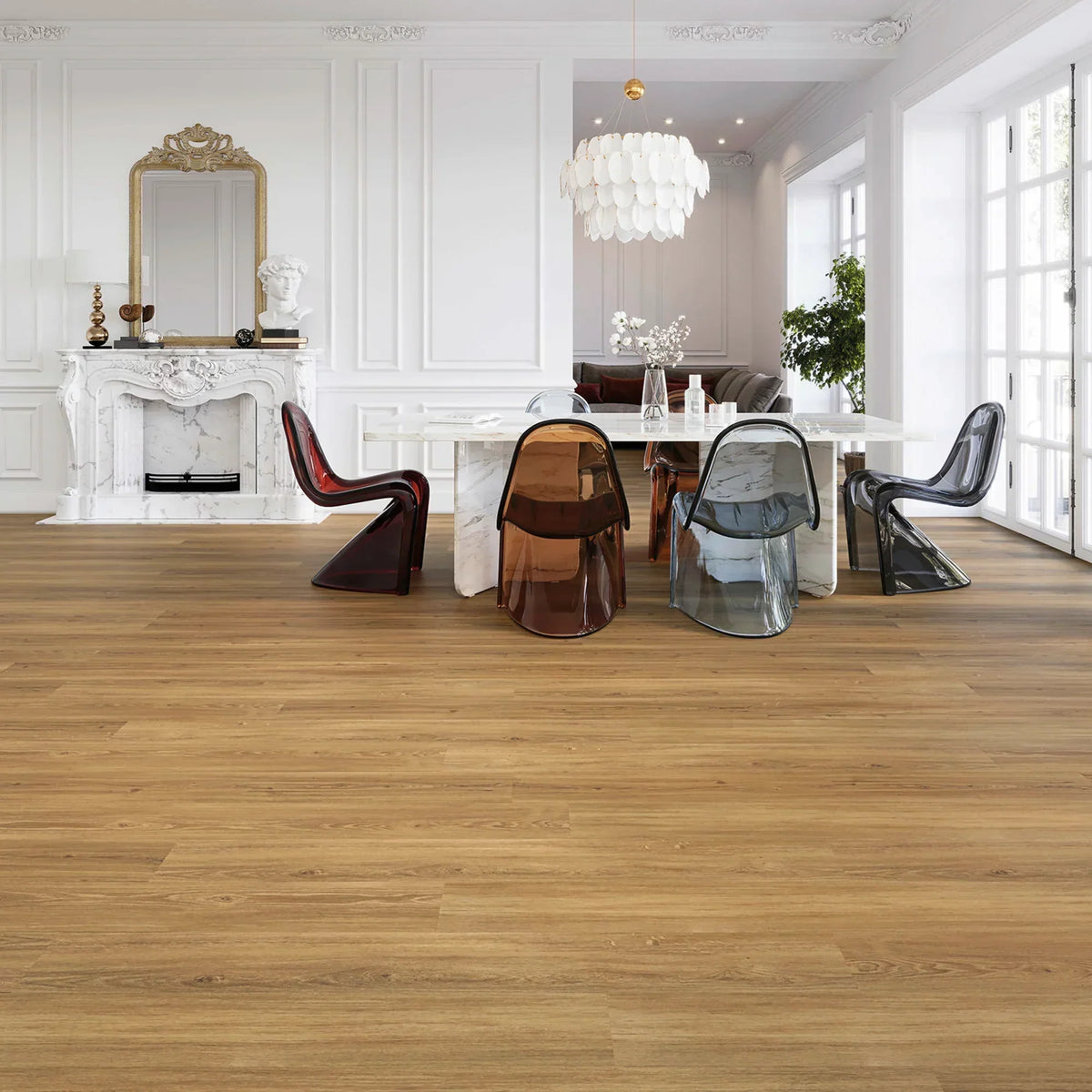 JOKA Design 555 Vinylboden Incredible Classic Oak im Wohnraum