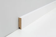 JOKA Sockelleiste MDF Cube M631 Weiß 16 x 58 mm Profilansicht