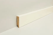 JOKA Sockelleiste Kiefer Cube 631 Weiß 16 x 58 mm Profilansicht