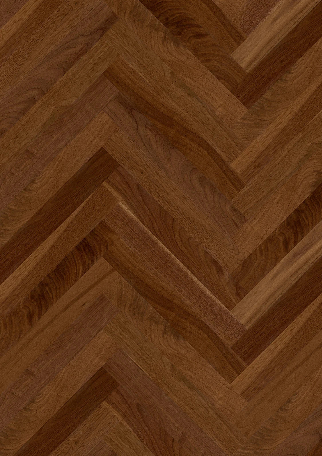 Dekoransicht BOEN Prestige Walnuss amerikanisch NATUR Matt 10143449 Parkettstab 10 mm