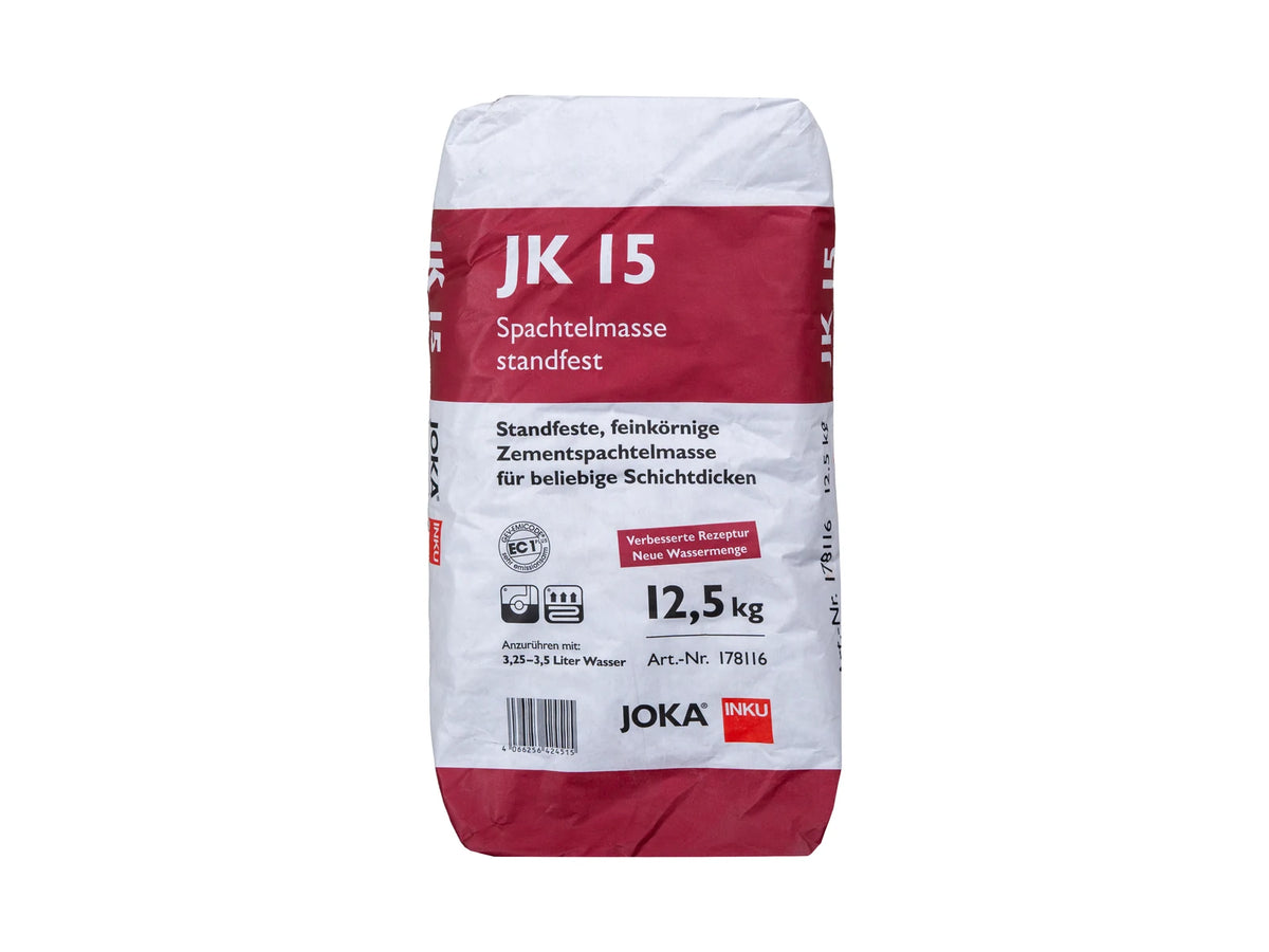 JOKA JK 15 standfeste Reparaturspachtelmasse 12,5 kg Produktgebinde