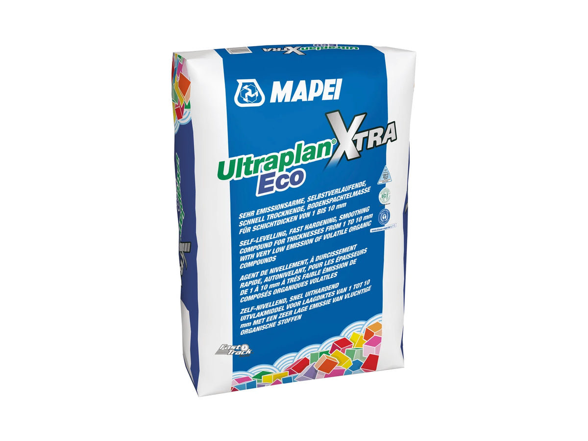 Mapei Ultraplan Eco Xtra Bodenspachtelmasse 25 kg Produktgebinde