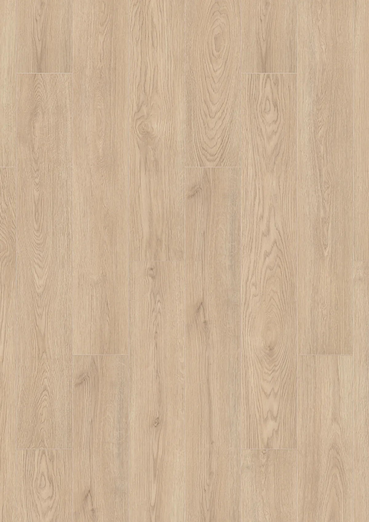 INKU HOMEline Basic V4 31NP 3239 Oak Lounge Laminat als helle natürliche Eichen-Dekoransicht mit gleichmäßiger Maserung.