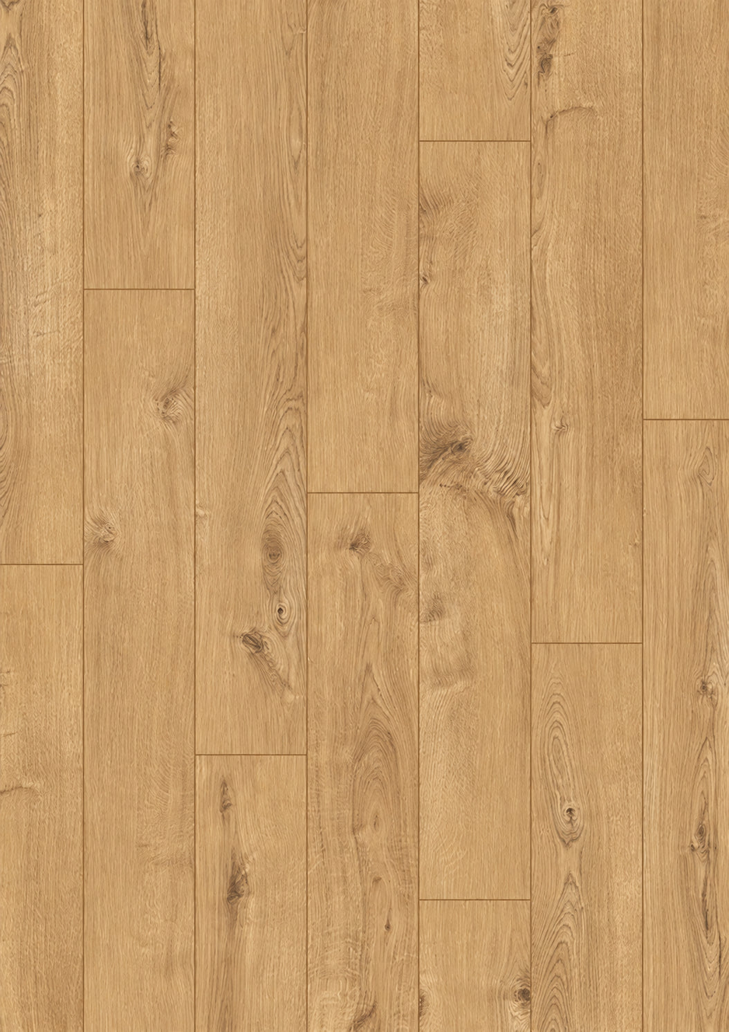INKU HOMEline Classic V4 32NP 3631 Oak Timeless Laminat als goldene Eichen-Dekoransicht mit lebendiger Maserung.