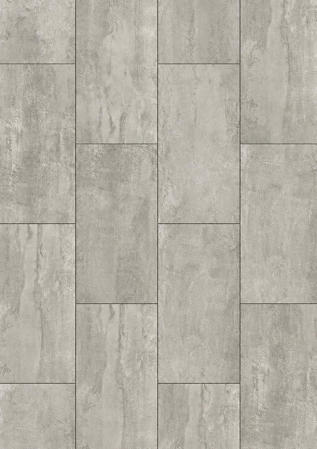 INKU HOMEline Classic V4 32TL 3628 Concrete Urban Laminat als hellgraue Beton-Dekoransicht im Fliesenformat.