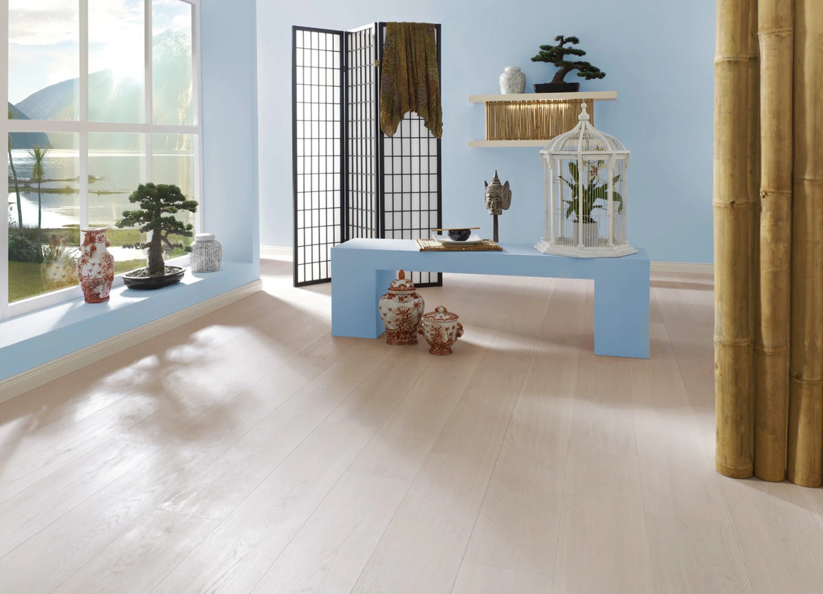 JOKA Calgary 527 LD E3424 Eiche Crystal Nature Öl Landhausdiele Parkett Raumbild
