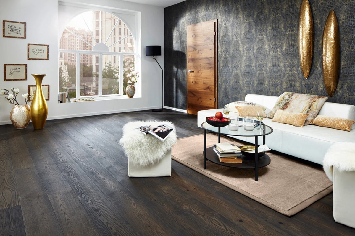 JOKA Calgary 527 LD E8466 Eiche Mezzo Country Öl Landhausdiele Parkett Raumbild