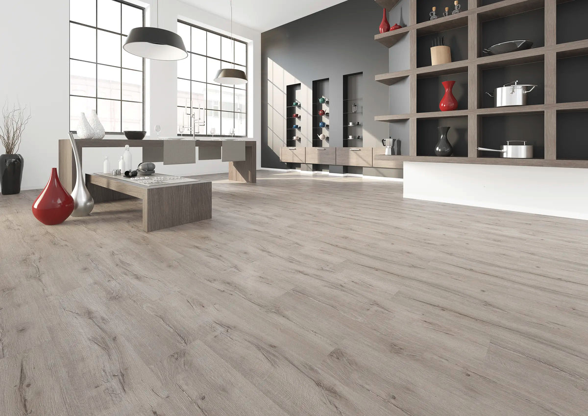 JOKA Design 555 Click 529 Rustic Grey Oak Klick Vinyl