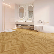 JOKA Design 555 Evolut Chevron Dryback 5803 Amber Oak Klebevinyl