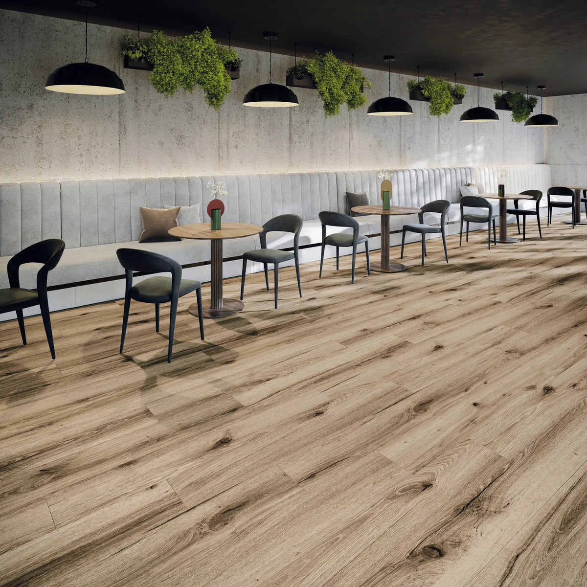 JOKA Design 555 Wooden Styles 708X Oak Rustic EIR Klick Vinyl