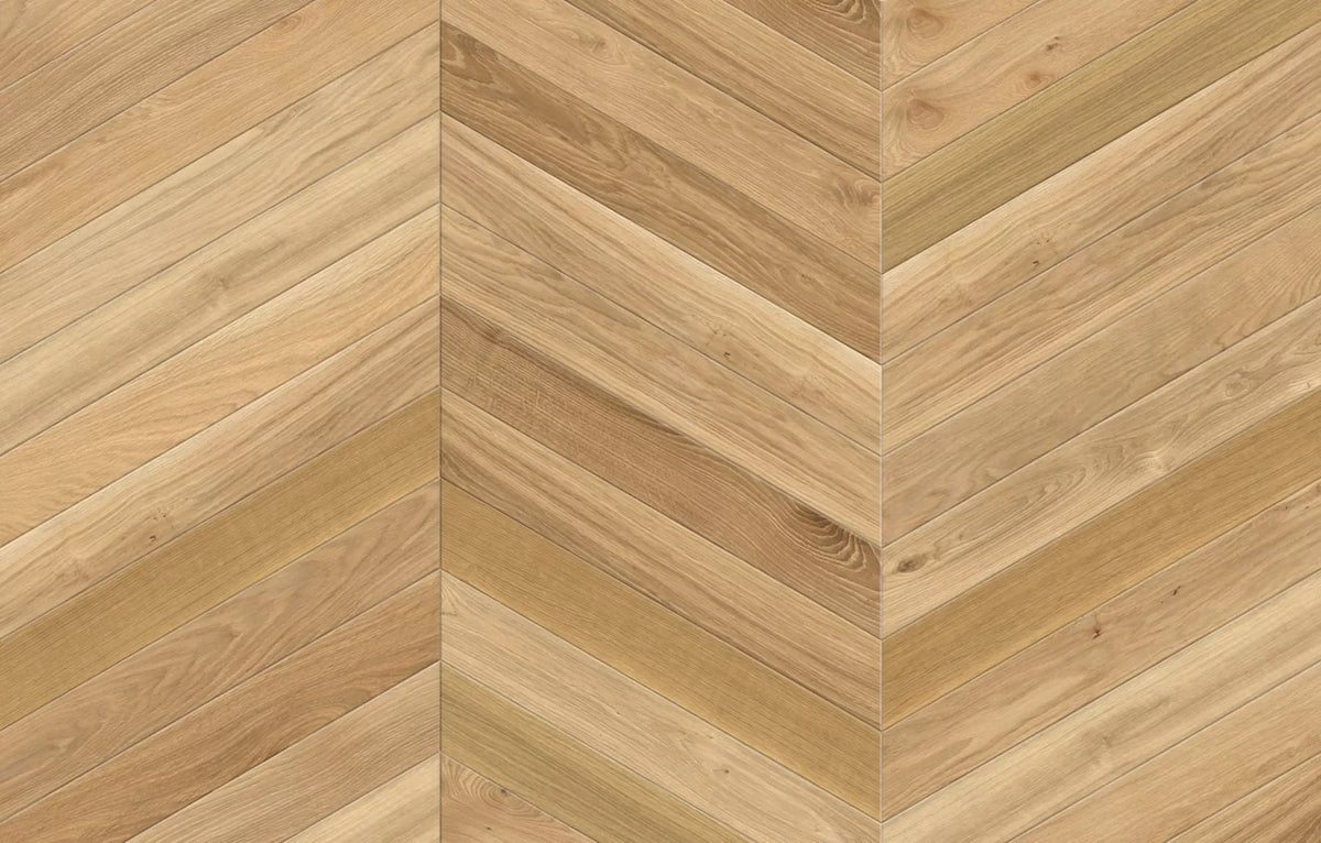 JOKA Loft 140 Chevron FE213 Eiche Nature V4 Öl Französisches Fischgrät Parkett