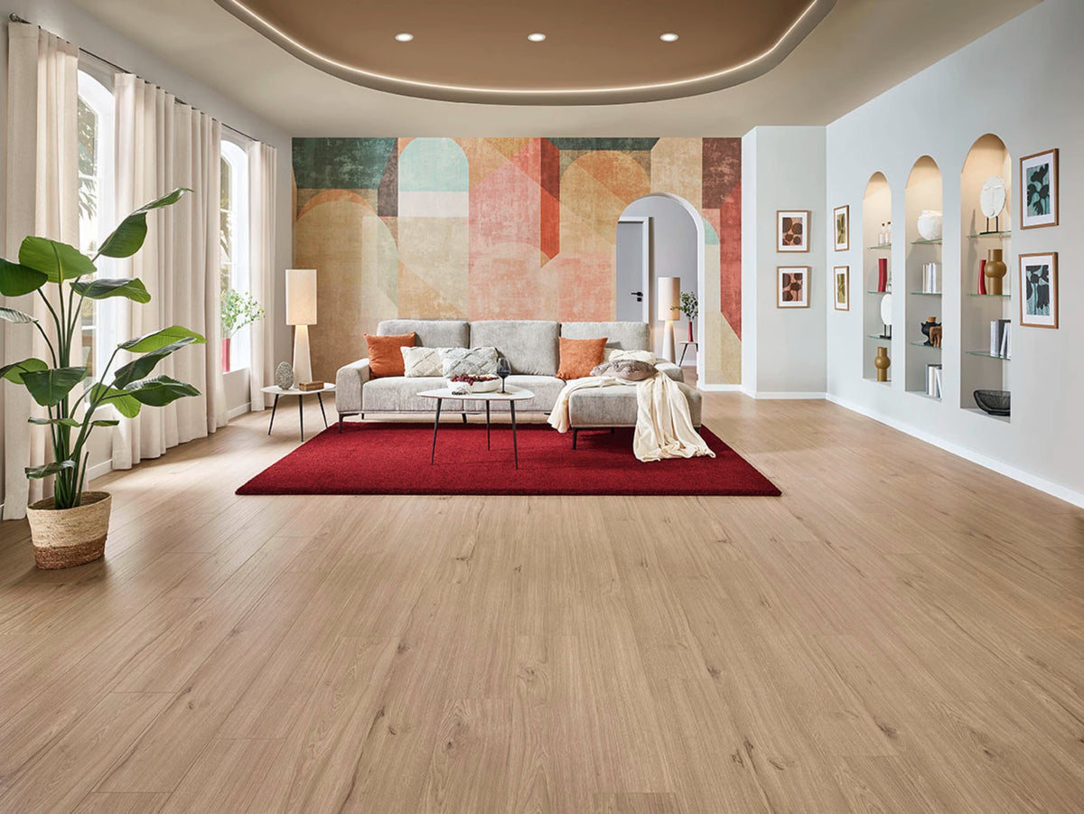 JOKA XploraPROVE 833 8817 Oak royal greige V4 Naturdesignboden Raumansicht