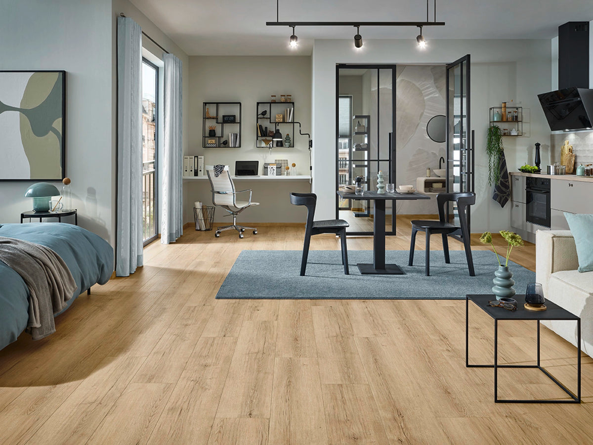 JOKA XploraPROVE 833 Dekor 8843 Oak rustic sand V4 Naturdesignboden