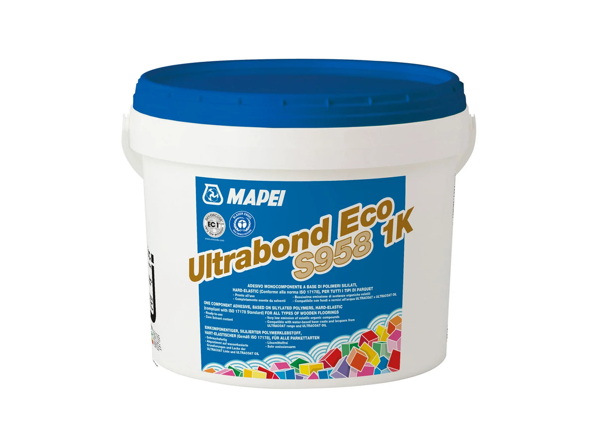 Mapei Ultrabond Eco S958 1K Parkettklebstoff im 15 kg-Gebinde