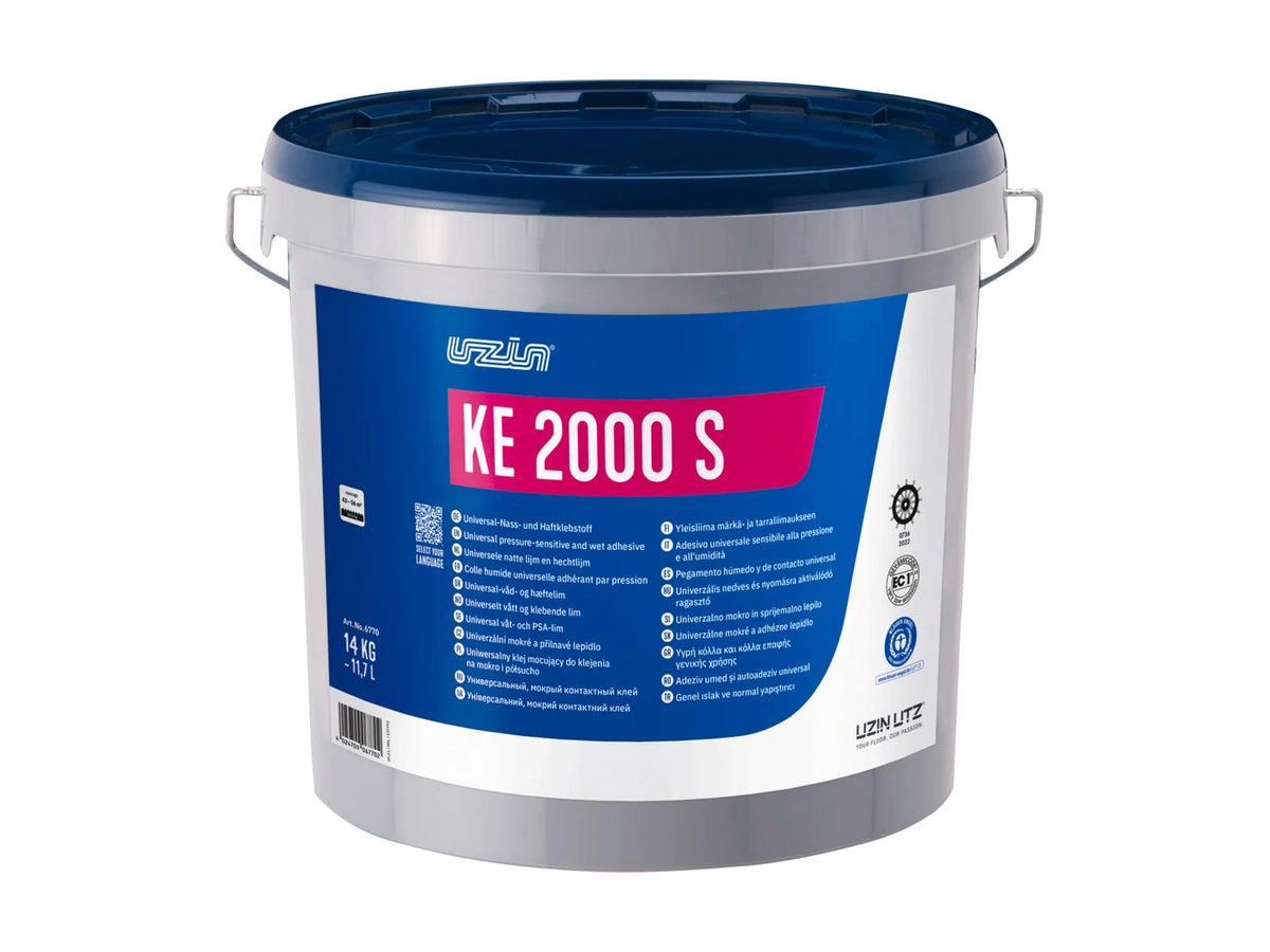 UZIN KE 2000 S Universal-Nass- und Haftklebstoff im 14 kg-Gebinde